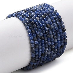 Природный содалит бисер нитей G-Z116-A13-3mm