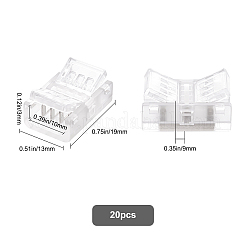 20 шт. беспаечный соединительный инструмент для шитья с защелкивающимся соединением&nbsp;KY-GF0001-24
