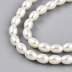 Выпечка из окрашенного перламутрового стекла жемчужные бусинки&nbsp;X-HY-T002-01C-02