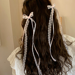 10 шт. 5-х цветные заколки-бантики из полиэфирной смолы PHAR-CN0001-05