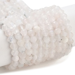 Бусины из натурального радужного лунного камня G-P500-01C-01A