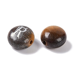 Perles d'œil de tigre naturel&nbsp;G-L524-20R-02