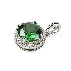 925 подвеска из стерлингового серебра с паве из кубических цирконий STER-B009-01A-01