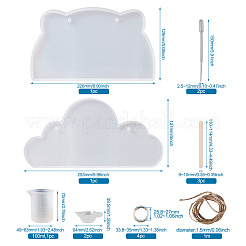 DIY силиконовые наборы форм для подвешивания DIY-TA0008-41