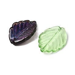 Гальванизируйте прозрачные стеклянные бусины EGLA-L047-06