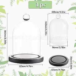 1 шт. стеклянный купол AJEW-SC0002-60B-06