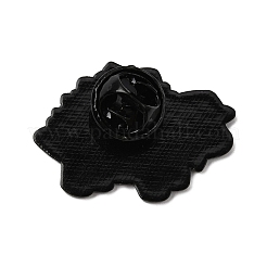 Spille smaltate a forma di dinosauro stegosauro con cappello&nbsp;JEWB-D310-08EB-04