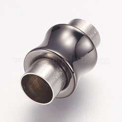 Fermoirs magnétiques en acier inoxydable 304 avec emembouts collées&nbsp;STAS-E144-054B