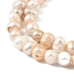 Нити из натурального культивированного пресноводного жемчуга PEAR-B004-13A-01A