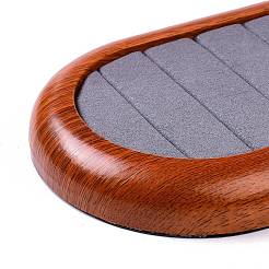 Vassoio per anelli in legno di velluto alla moda&nbsp;ODIS-P008-09A