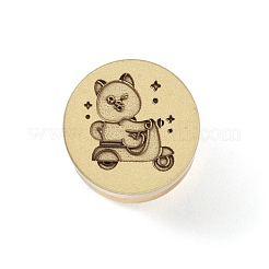 Сургучная печать латунная головка штампа&nbsp;LS-STAM-P001-01G-19