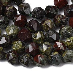 Бисер натуральный дракон крови пряди G-Z119-A17-01