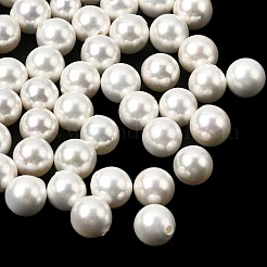 Жемчужные бусины с гальваническим покрытием&nbsp;BSHE-B008-05A-6mm