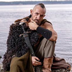 2шт. набор регулируемых браслетов из воловьей кожи BJEW-GA0001-11