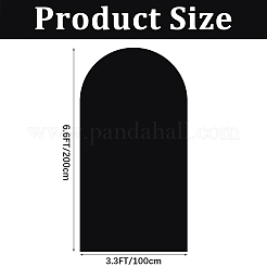 1 pièce de tissu de protection pour arche de mariage en polyester et élasthanne&nbsp;DIY-CN0004-09B-04