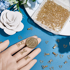 108 шт. 3 стиля латунных регулируемых джинсовых булавок&nbsp;KK-GF0001-22