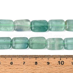 Естественный зеленый флюорит бисер нитей G-T142-63