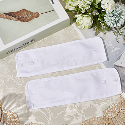 Съемные хлопковые манжеты на запястьях с резиновой кнопкой&nbsp;AJEW-WH20077-020B