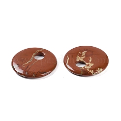 Природные красной яшмы подвески&nbsp;G-C140-10D