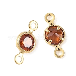 Messing-Pavé-Anhänger mit Zirkonia-Fassung&nbsp;XGRQ2O519-442C-G