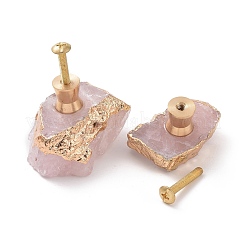 Ручка ящика из натурального розового кварца CABI-PW0001-141G-03