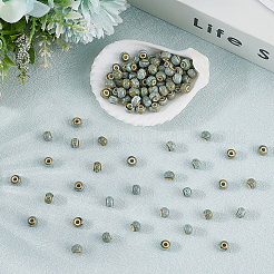 120шт фарфоровые бусины ручной работы&nbsp;PORC-LT0001-13D