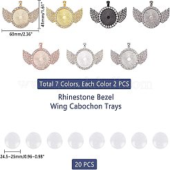 Наборы для изготовления кулонов своими руками DIY-NB0003-98