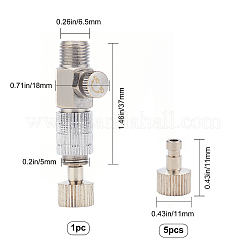 Комплект латунных переключателей воздуховодов&nbsp;KK-WH0034-65P