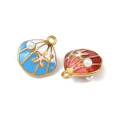 Подвески из нержавеющей стали 304 с эмалью STAS-B117-01G