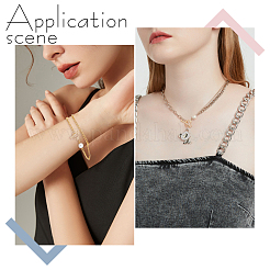 14 комплект 7-х стилевых латунных застежек-тоглов&nbsp;KK-PH0003-79