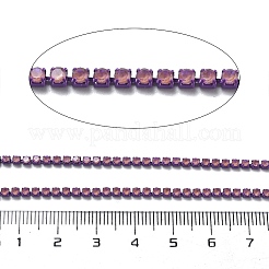Chaîne de tasse en verre avec strass en fer&nbsp;CH-U001-01V