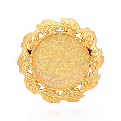 Base de anillo de copa con bisel de aleación y hierro ajustable con bandeja giratoria&nbsp;MAK-T012-01G
