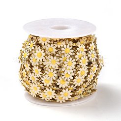 Звено цепи с эмалью из золотой латуни CHC-H103-06F-G