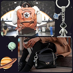 Брелок из сплава эмали и стразов&nbsp;KEYC-YW00044