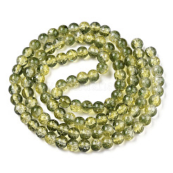 Zweifarbige Crackle-Backfarbe&nbsp;CCG-T004-8mm-01