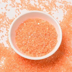 Прозрачная гальваническая поделка из измельченного стекла&nbsp;GLAA-F123-01