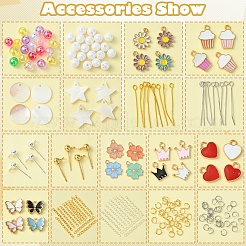 Набор для изготовления сережек своими руками DIY-FS0006-77