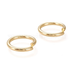 Латунное открытое прыжковое кольцо KK-L006-017A-G