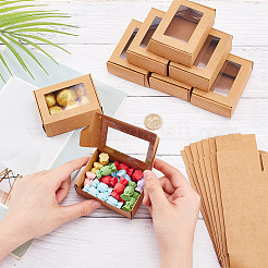 Прямоугольные бумажные складные подарочные коробки&nbsp;CON-WH0094-46D-01