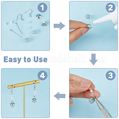 100 шт. 10 стиля 201 и 304 нержавеющая сталь бусины колпачки подвески STAS-FI0001-02