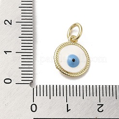 Латунь эмаль подвески&nbsp;KK-E092-14G-03