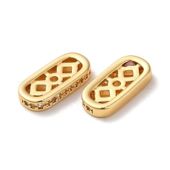 Латунные микро проложить кубического циркония многожильных соединения KK-P239-02A-G