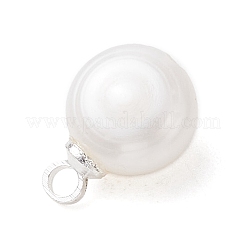 Подвески из натурального культивированного пресноводного жемчуга с двух сторон полированные&nbsp;PALLOY-JF05091