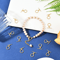 15 комплект латунных застежек-тоглов KK-BBC0021-12