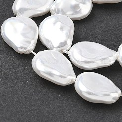 Гальванизированное непрозрачное стекло имитация жемчужных нитей&nbsp;EGLA-D302-02F