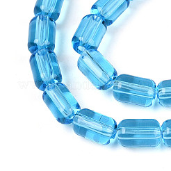 Прозрачные стеклянные бусины&nbsp;GLAA-T028-14T-04