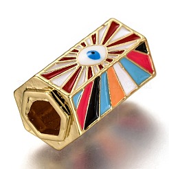 Латунь эмаль подвески ZIRC-I052-15A