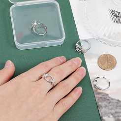 4 шт. 4 регулируемых латунных кольца-солитера&nbsp;FIND-FG0002-09