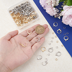 100 шт. фурнитура для сережек из нержавеющей стали 304&nbsp;STAS-PH0007-03