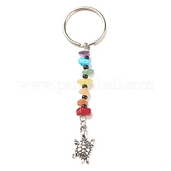 Брелки из бисера из натуральных и синтетических драгоценных камней KEYC-JKC00303